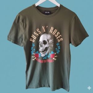 Guns N' Roses S 90s Indie Sleeze Grunge Punk Streetwear Graphic Band T-Shirt